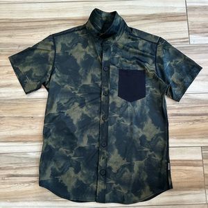 Mystic button up shirt UV protector